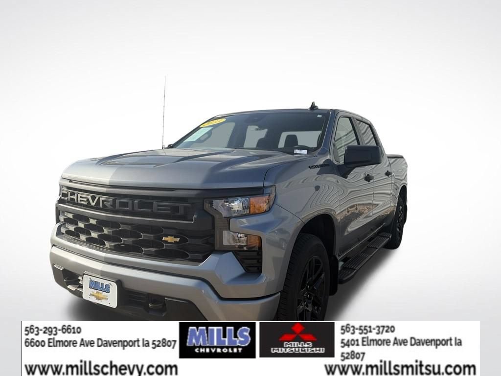 Used 2023 Chevrolet Silverado 1500 Custom w/ LPO, Dark Essentials Package