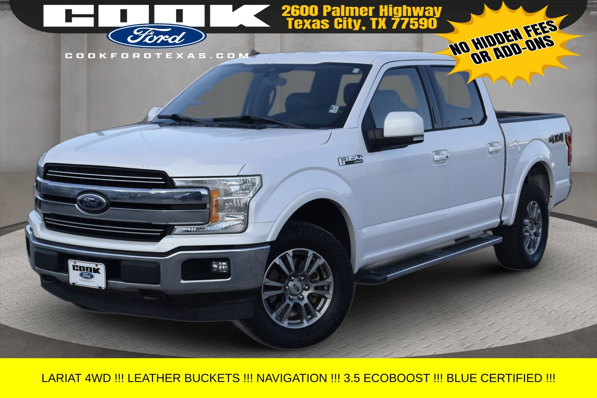 Certified 2019 Ford F150 Lariat