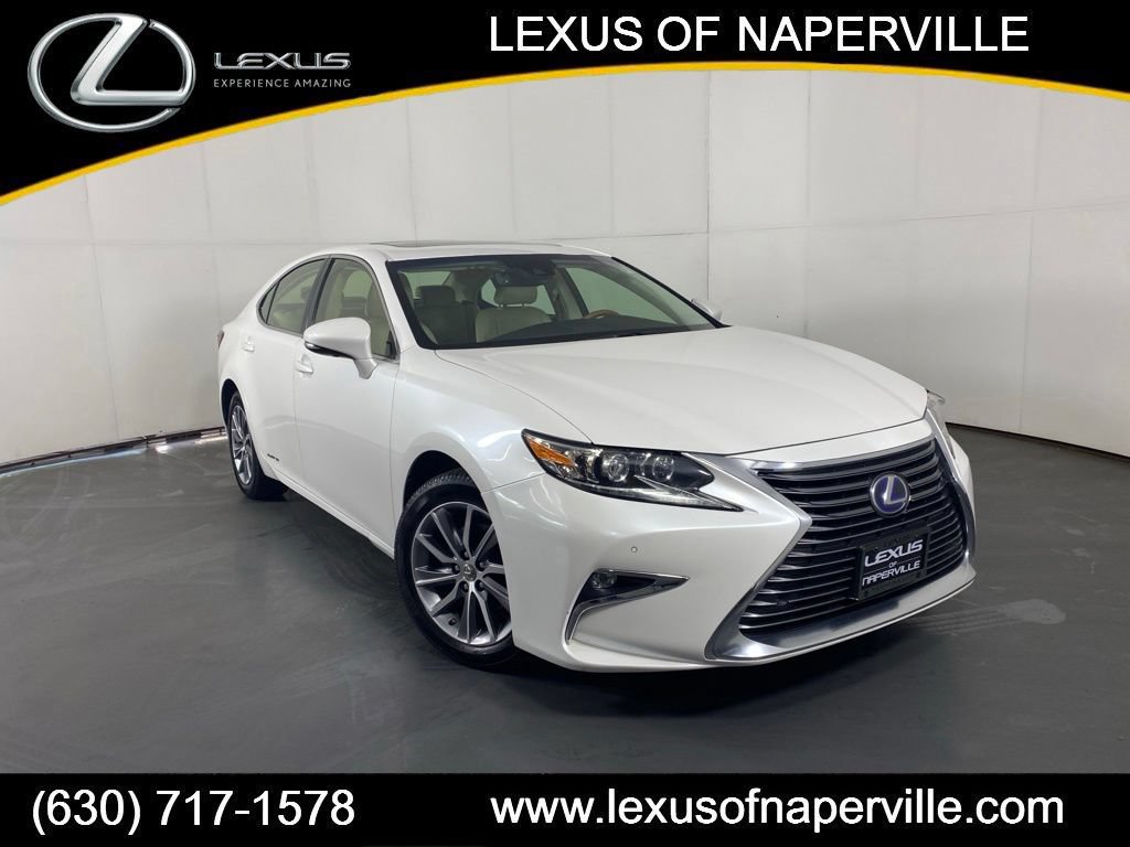 Used 2016 Lexus ES 300h w/ Luxury Package w/Wood Trim