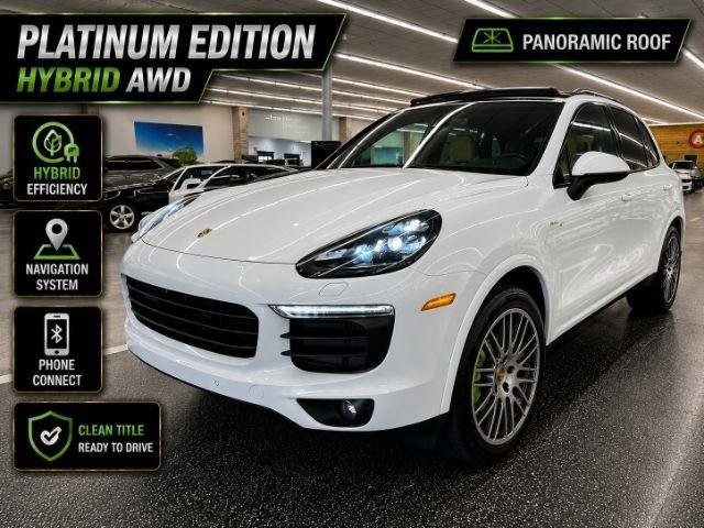 Used 2017 Porsche Cayenne S Platinum w/ Premium Package Plus (Pjy)