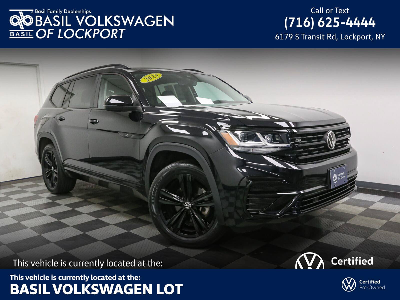 Certified 2023 Volkswagen Atlas SEL R-Line