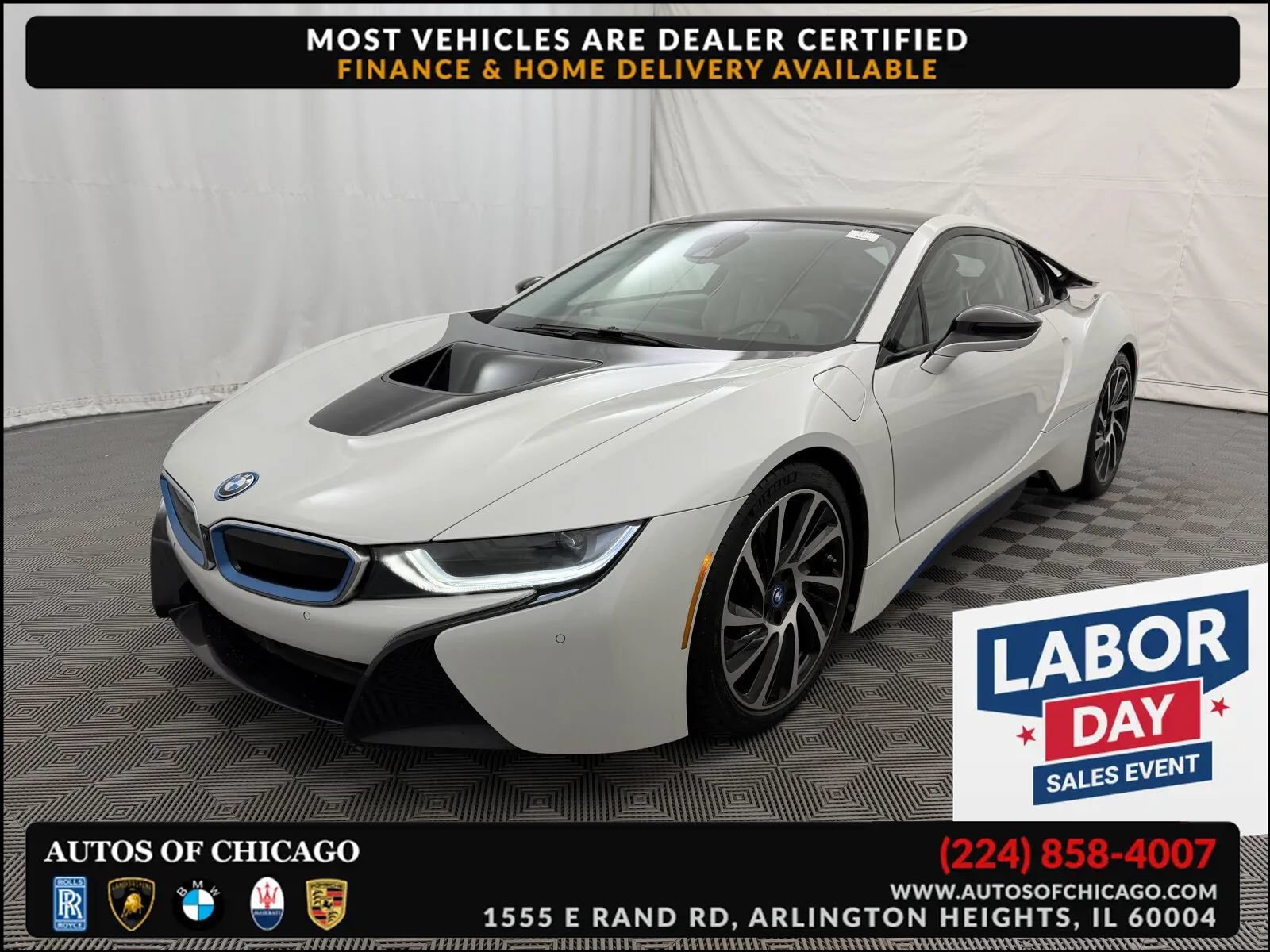 Used 2016 BMW i8