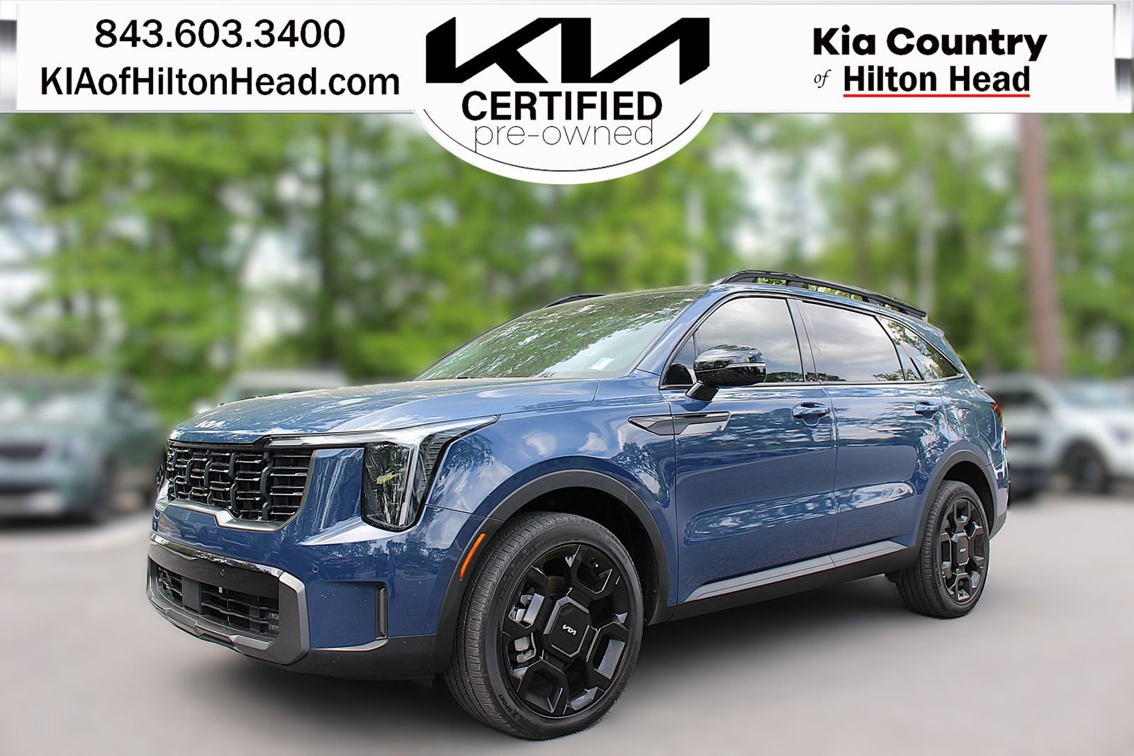 Certified 2024 Kia Sorento X-Line EX