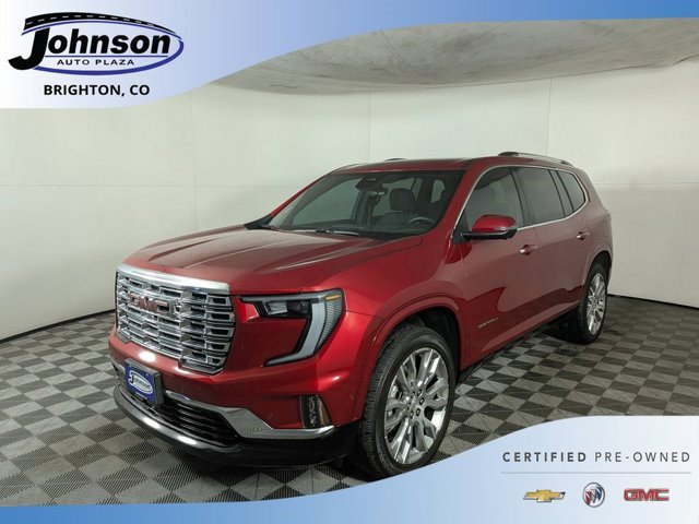 Certified 2025 GMC Acadia Denali w/ Super Cruise Package