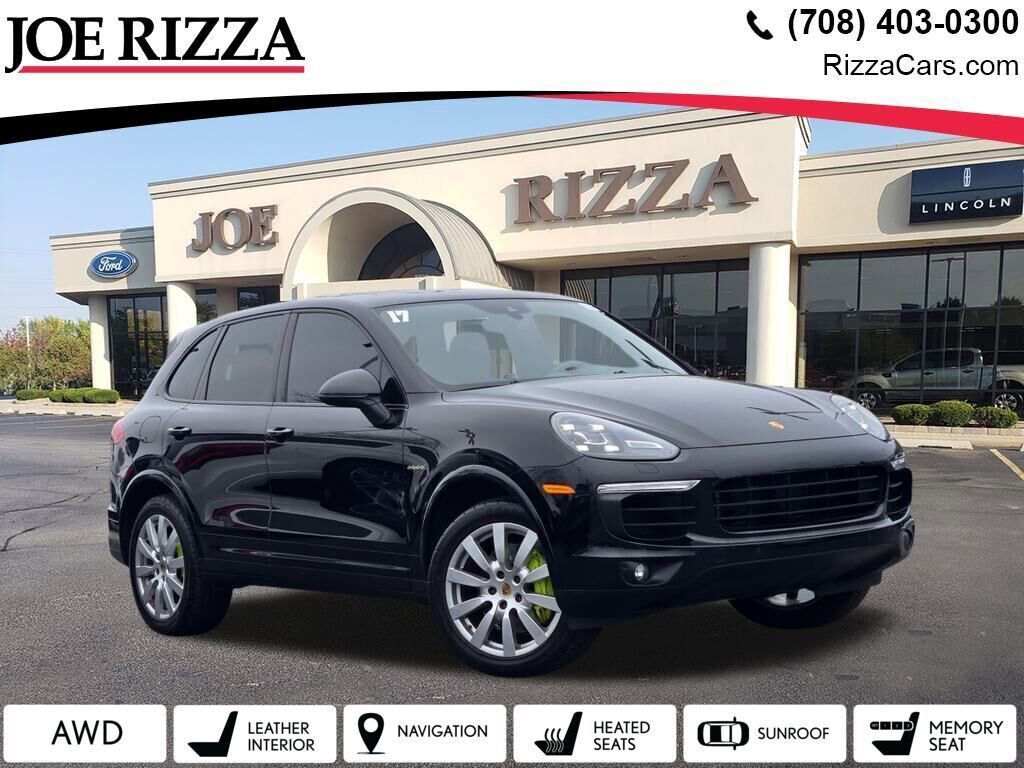 Used 2017 Porsche Cayenne S Platinum
