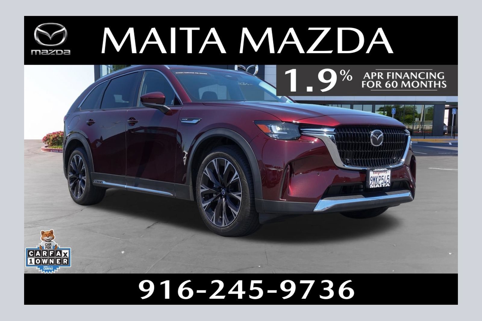 Certified 2024 MAZDA CX-90 Plug-In Hybrid w/ Premium Pkg