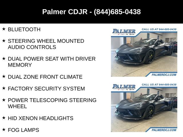 2022 Chevrolet Corvette Stingray Premium Conv