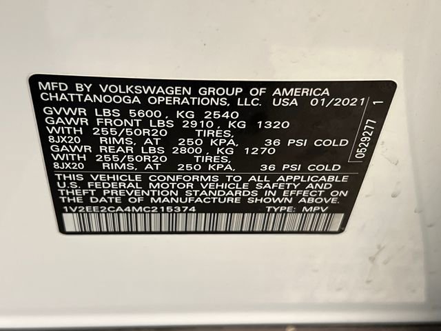 2022 Volkswagen Atlas Cross Sport SE