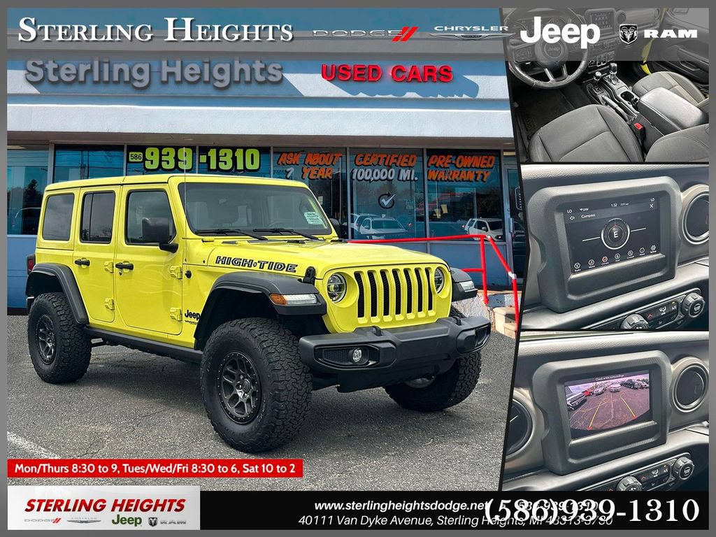 Used 2022 Jeep Wrangler Unlimited Sport