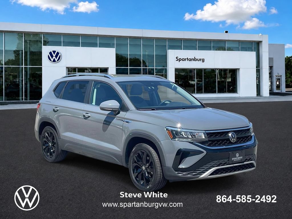 Certified 2023 Volkswagen Taos SE w/ Black Wheel Package