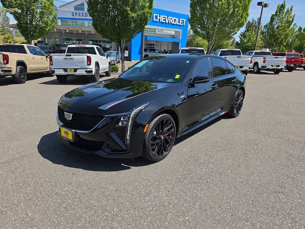 Certified 2025 Cadillac CT5 V w/ LPO, Red Accent Package