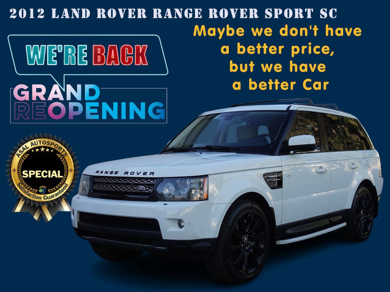 Used 2012 Land Rover Range Rover Sport Supercharged