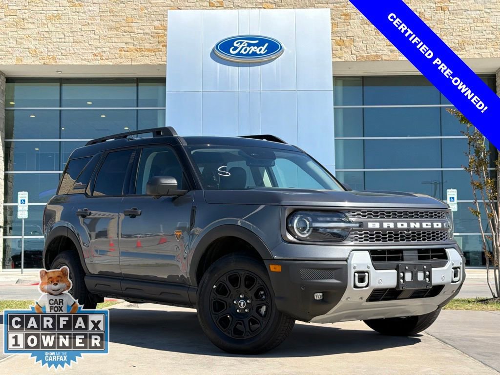 Certified 2025 Ford Bronco Sport Badlands