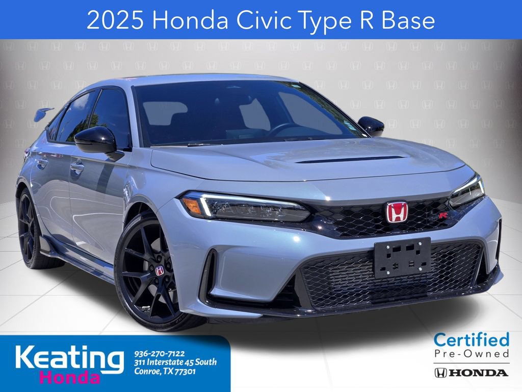 Certified 2025 Honda Civic Type R