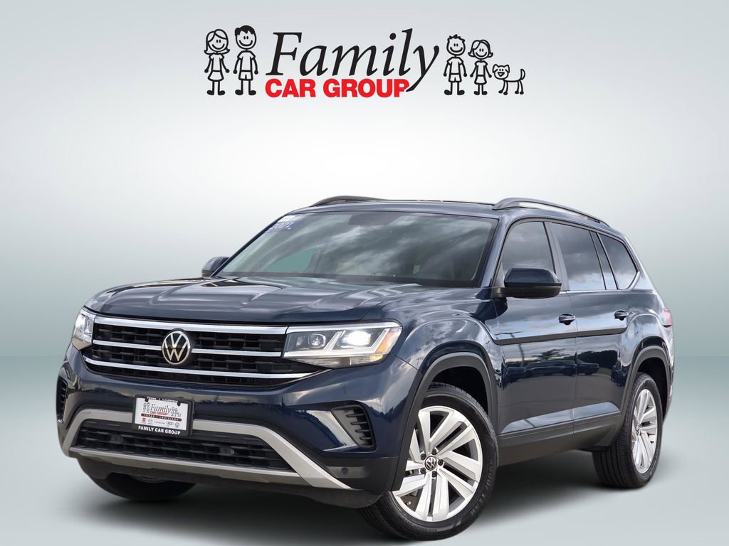 Used 2021 Volkswagen Atlas SE w/ Panoramic Sunroof Package