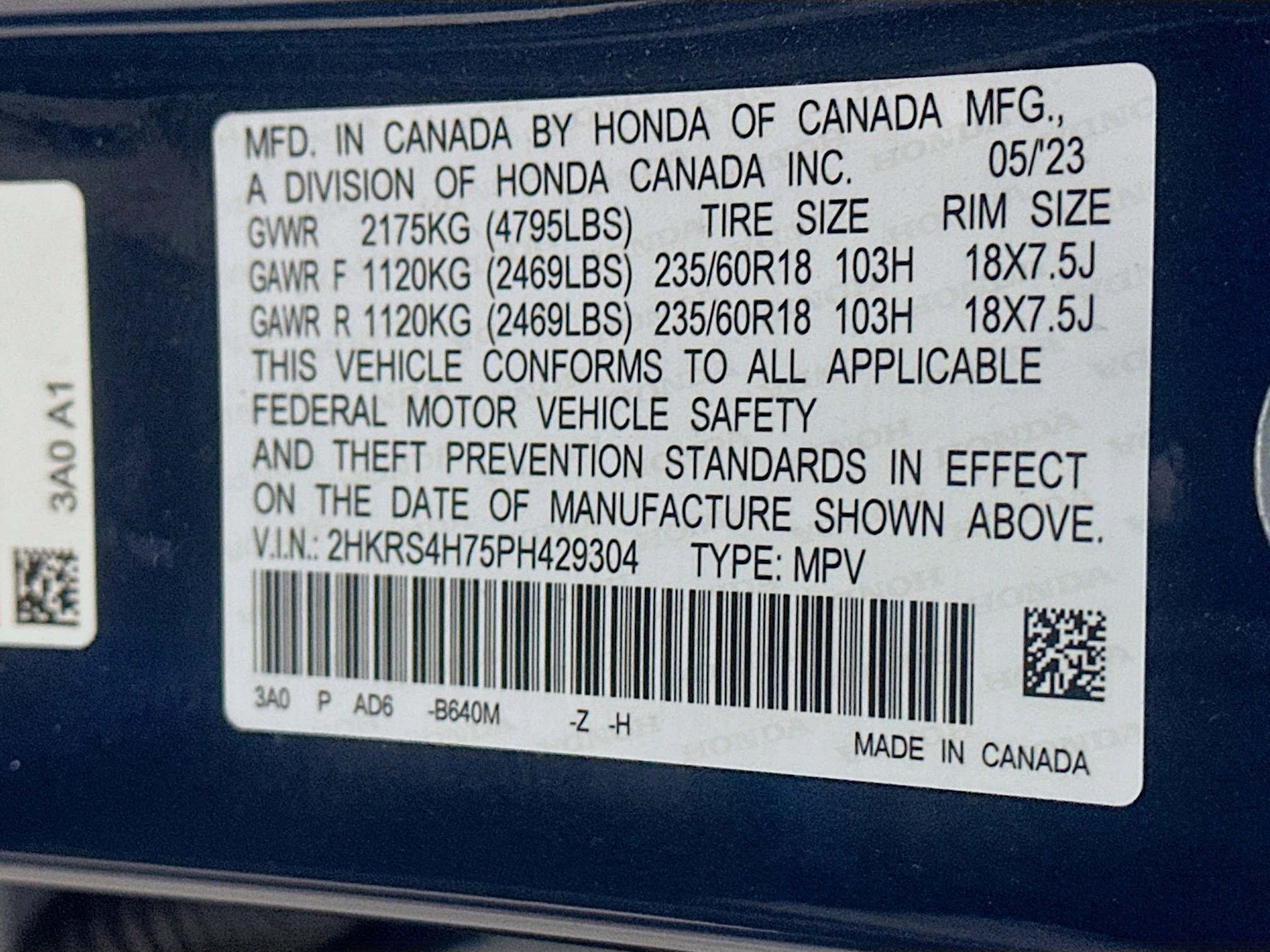 2023 Honda CR-V EX-L