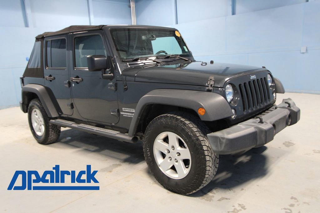 Used 2017 Jeep Wrangler Unlimited Sport w/ Quick Order Package 23S