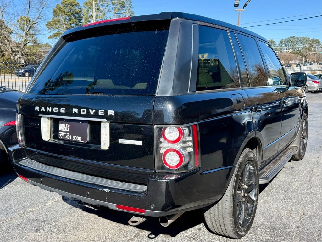 2012 Land Rover Range Rover Supercharged