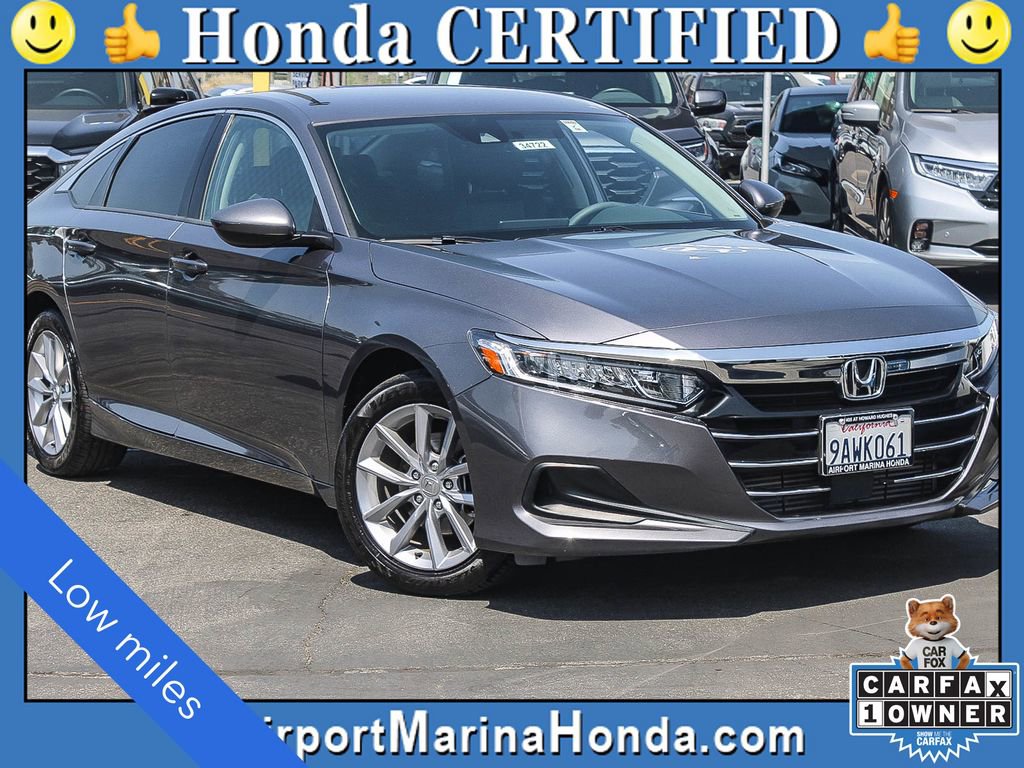 Certified 2022 Honda Accord LX