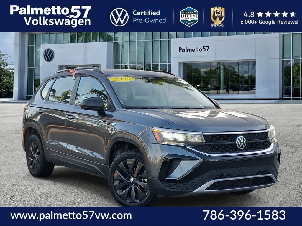 Certified 2022 Volkswagen Taos S w/ IQ Drive S Package