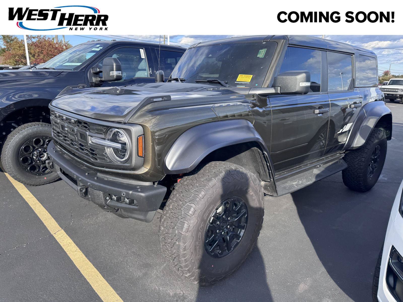 Used 2025 Ford Bronco Raptor w/ Interior Carbon Fiber Pack