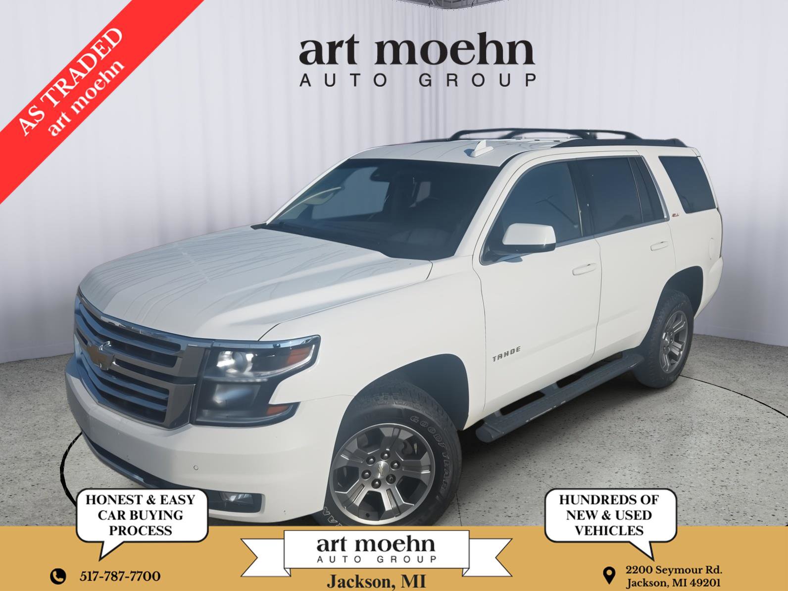 Used 2017 Chevrolet Tahoe LT w/ Off-Road Package