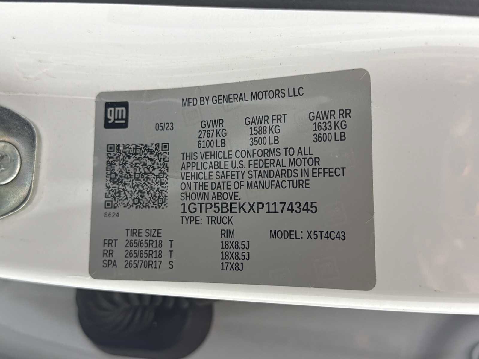 2023 GMC Canyon Elevation