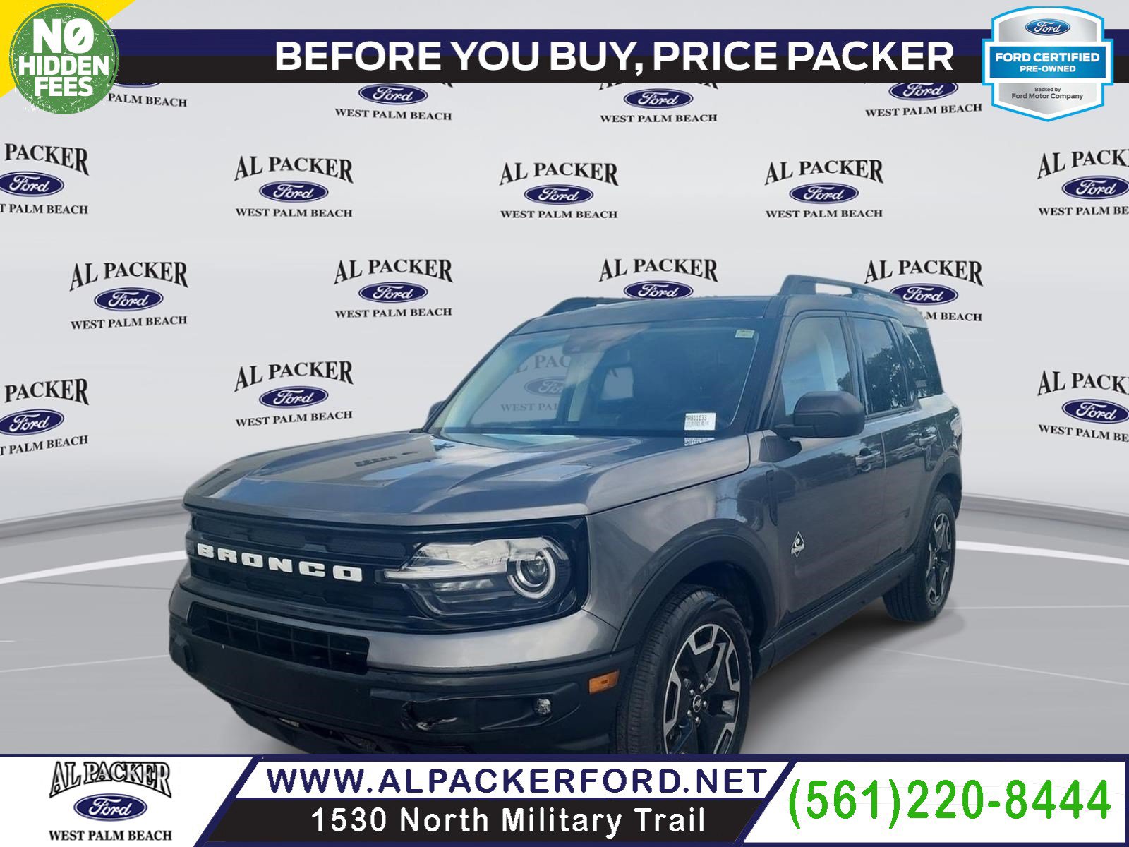 Certified 2021 Ford Bronco Sport Outer Banks