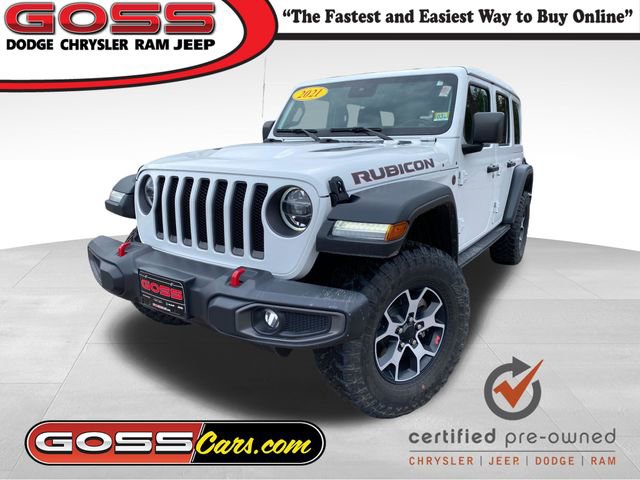 Certified 2021 Jeep Wrangler Unlimited Rubicon
