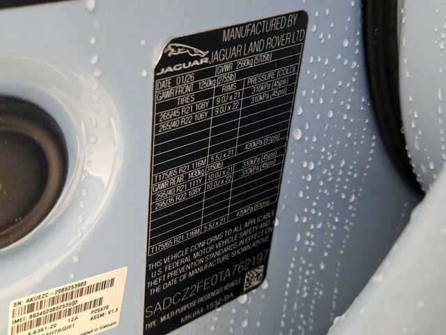 2026 Jaguar F-Pace SVR