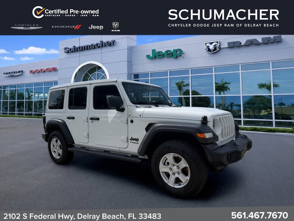 Used 2022 Jeep Wrangler Unlimited Sport w/ Sun And Sound Package