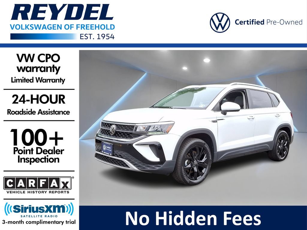 Used 2023 Volkswagen Taos SE w/ Panoramic Sunroof Package