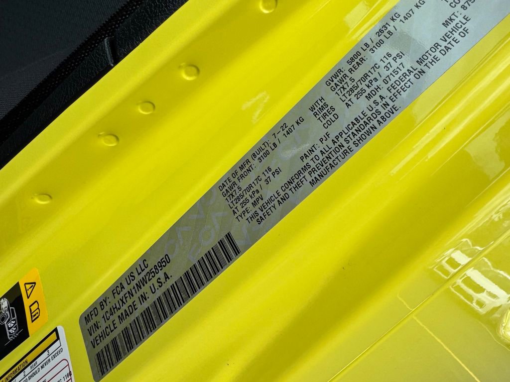 2022 Jeep Wrangler Unlimited Rubicon