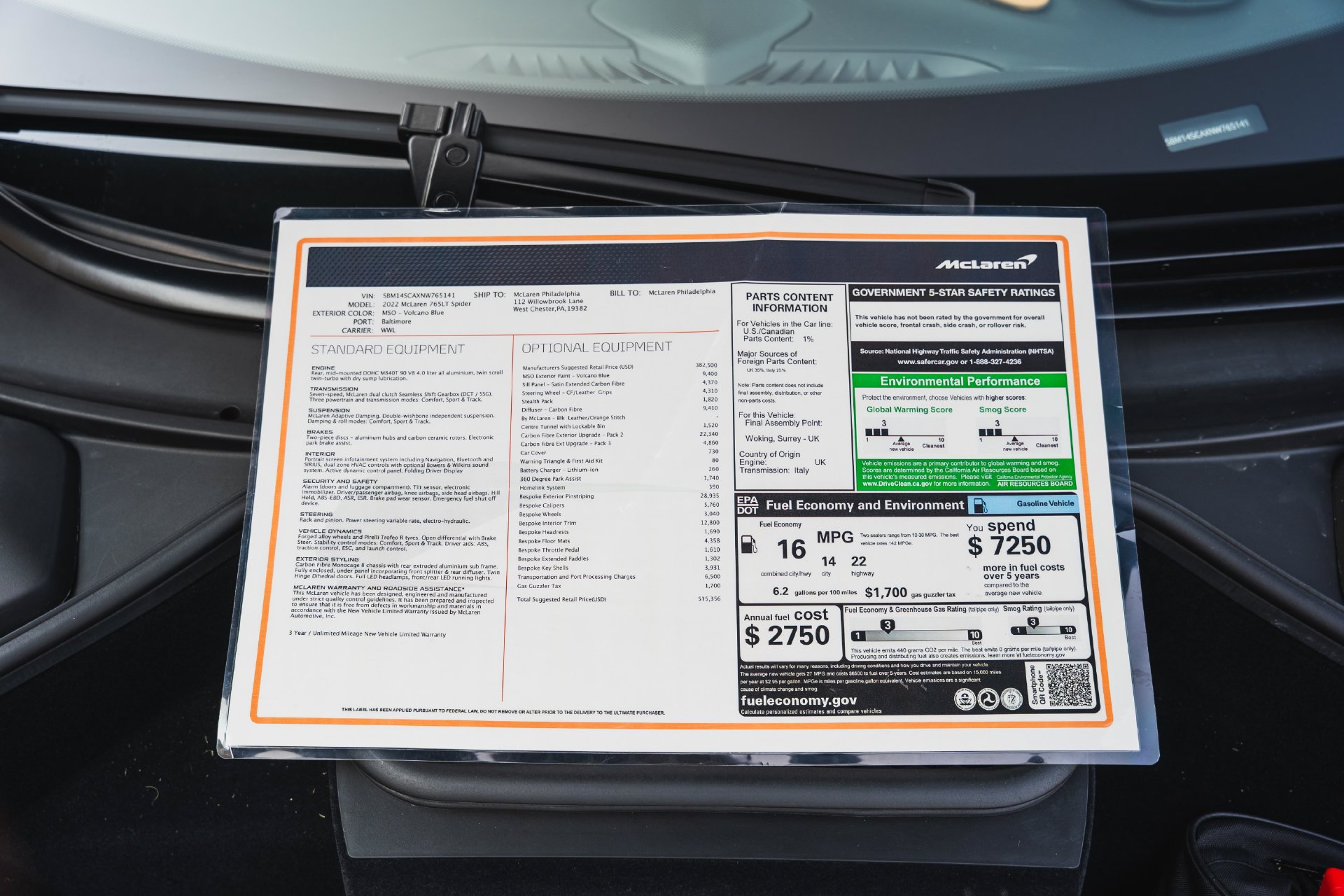Used 2022 McLaren 765LT photo 65