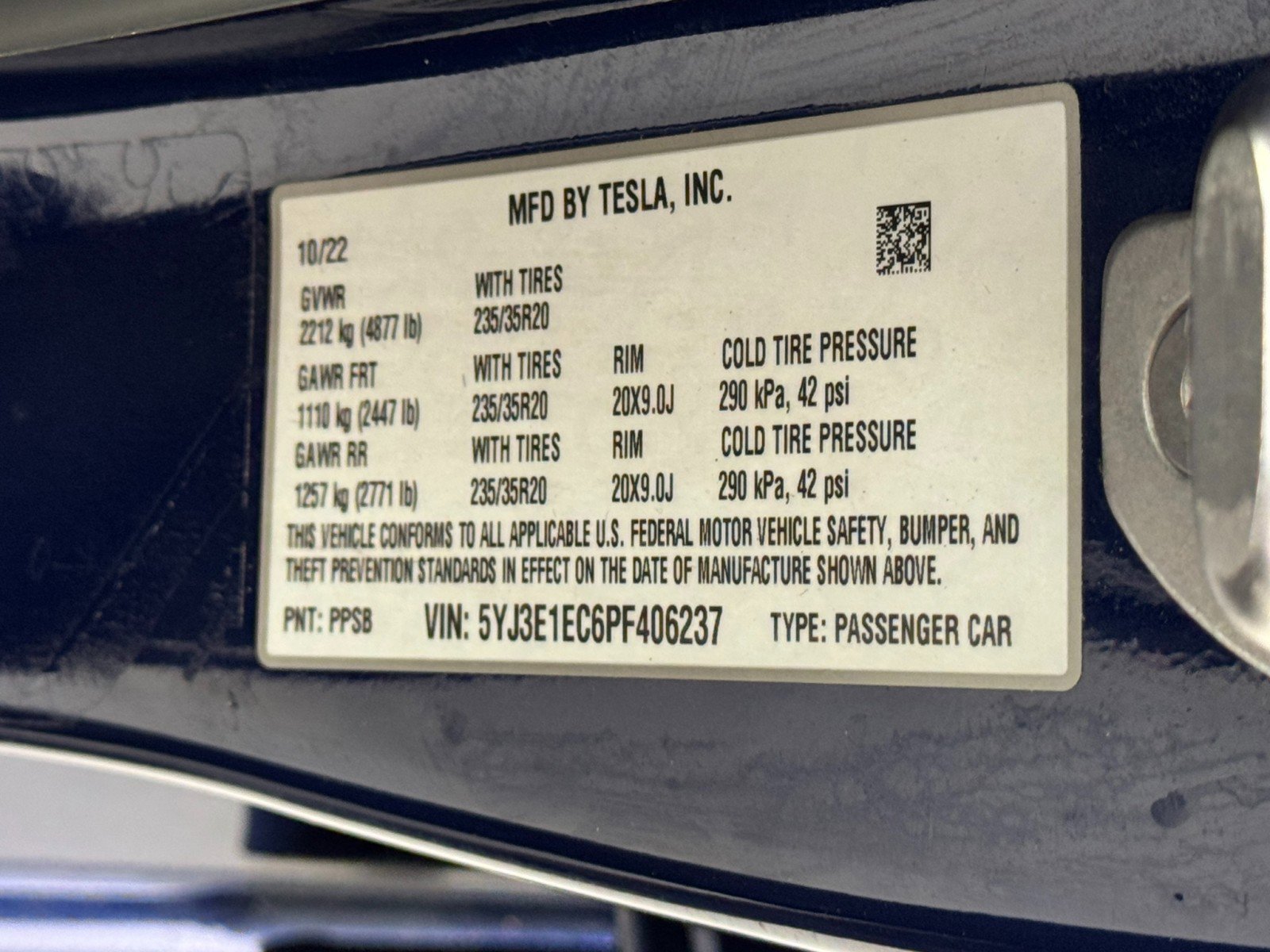 2023 Tesla Model 3 Performance