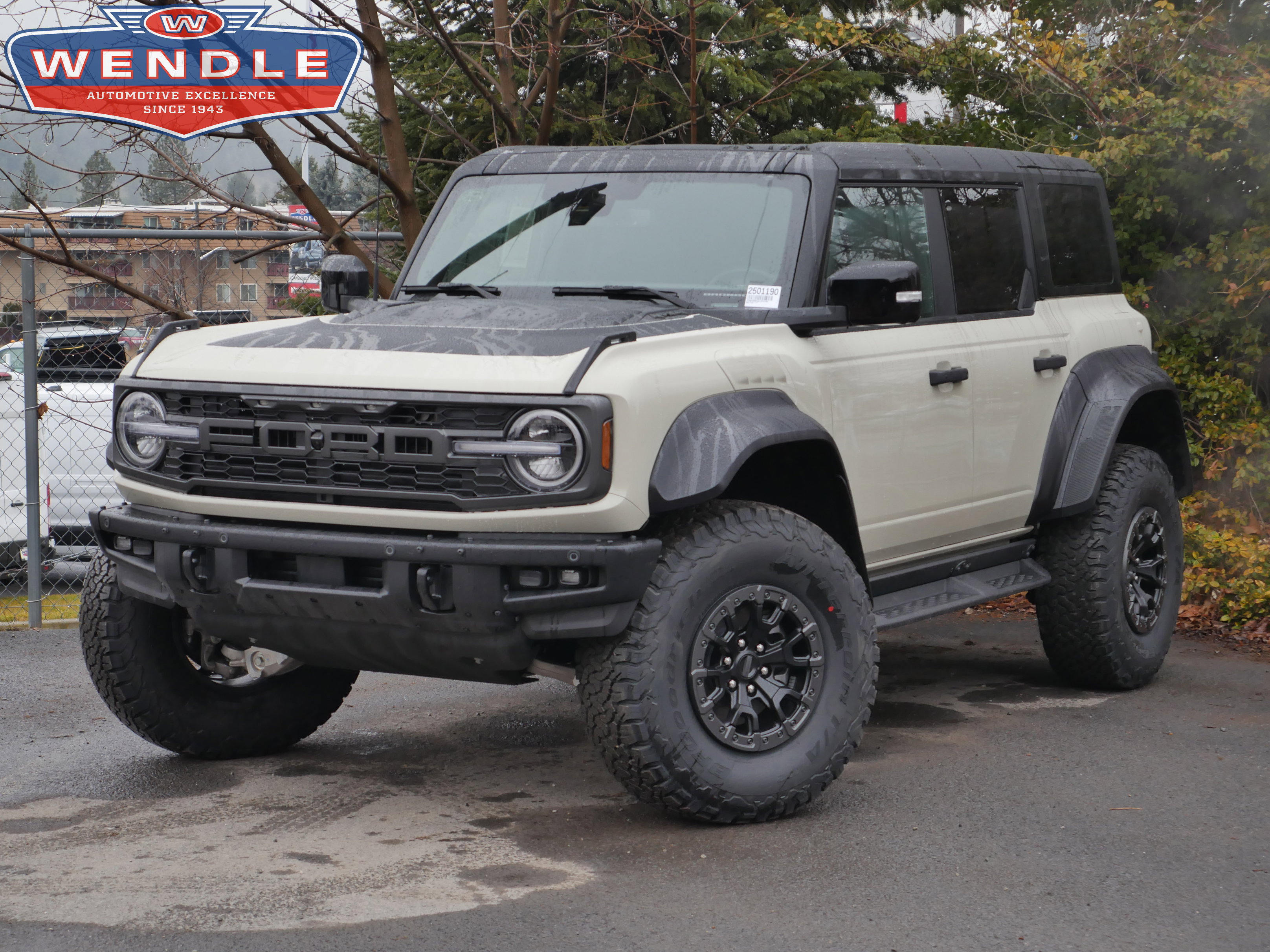 New 2025 Ford Bronco Raptor