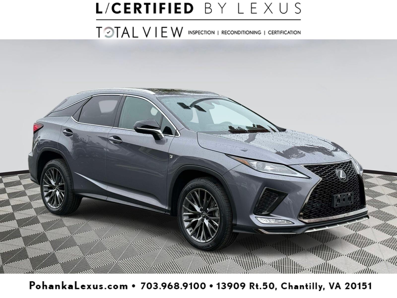 Used 2022 Lexus RX 350 F Sport w/ Accessory Package