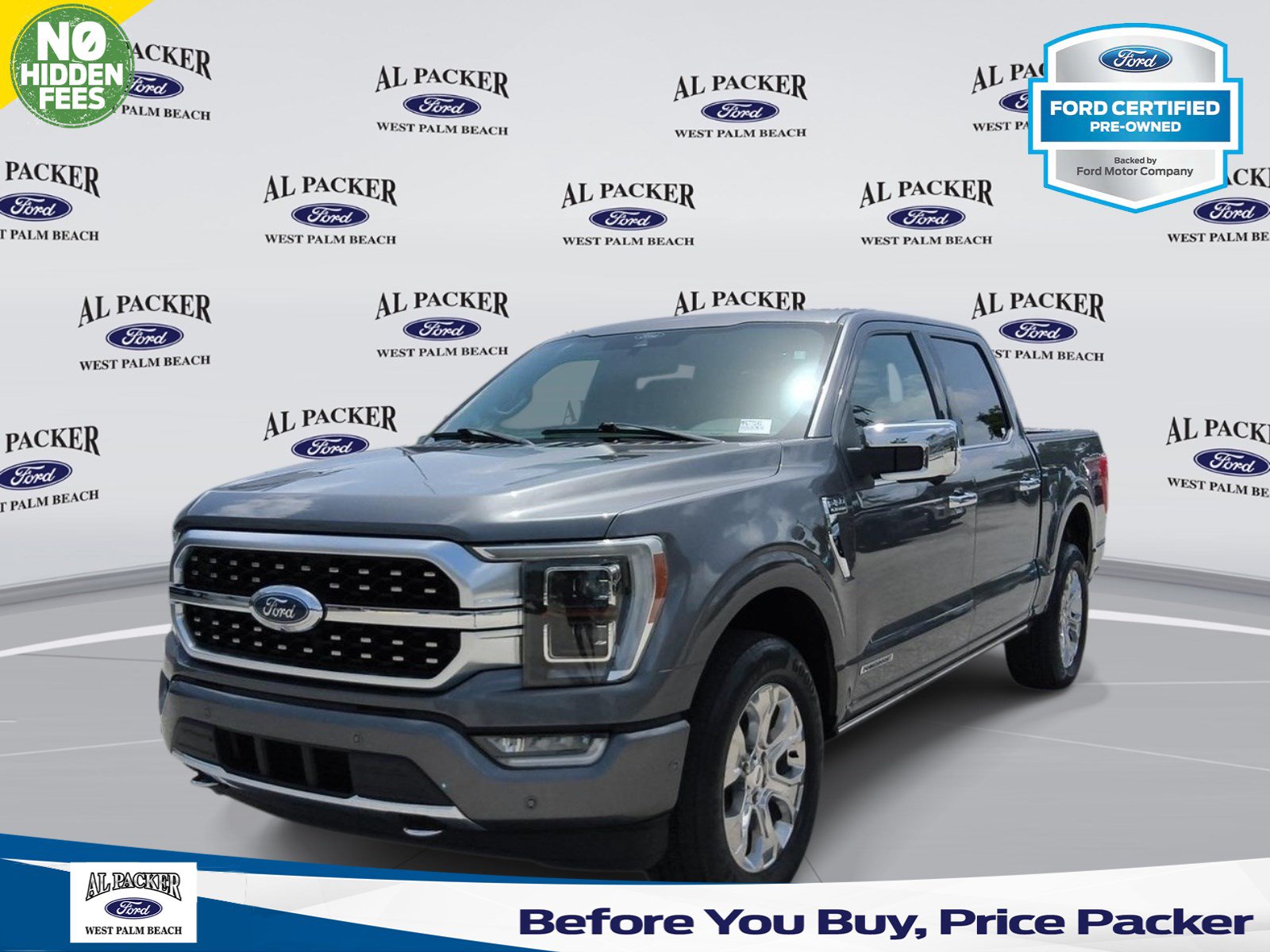 Certified 2021 Ford F150 Platinum w/ Equipment Group 701A High