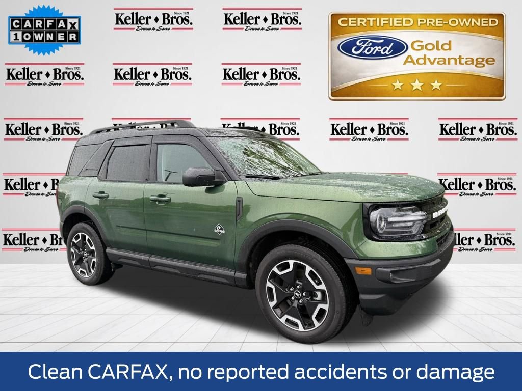 Certified 2023 Ford Bronco Sport Outer Banks w/ Tech Package