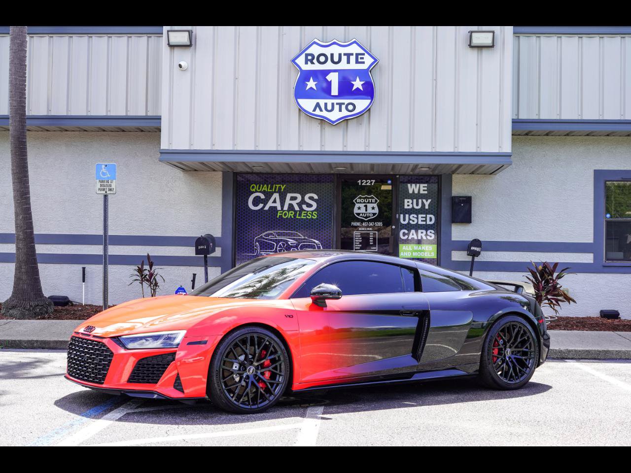 Used 2020 Audi R8 V10 w/ Carbon Exterior Package