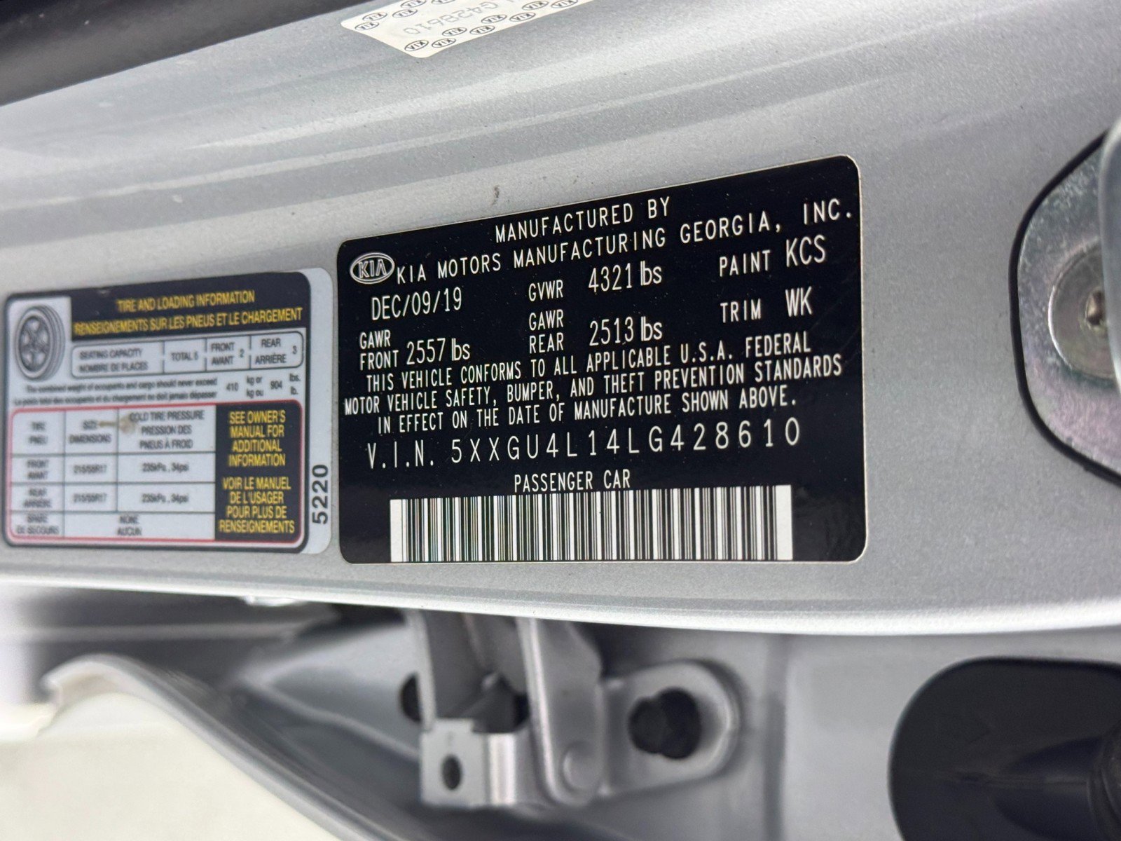 2020 Kia Optima Premium