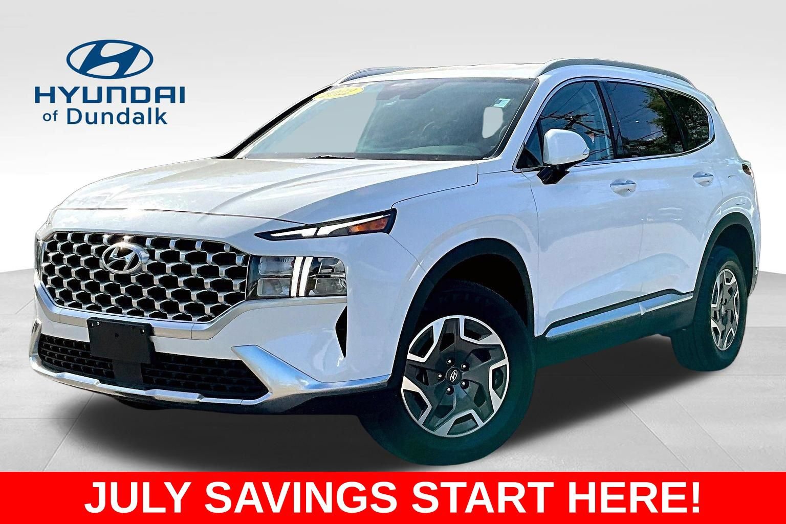 Used 2022 Hyundai Santa Fe Blue w/ Cargo Package