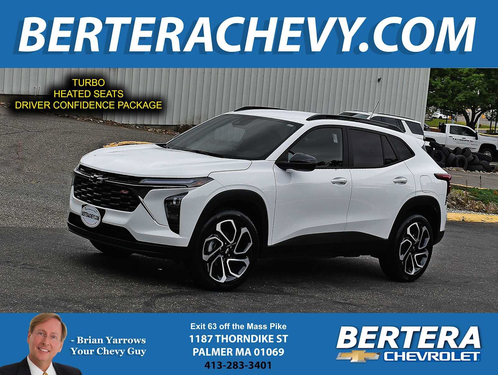 Used 2025 Chevrolet Trax RS w/ Driver Confidence Package