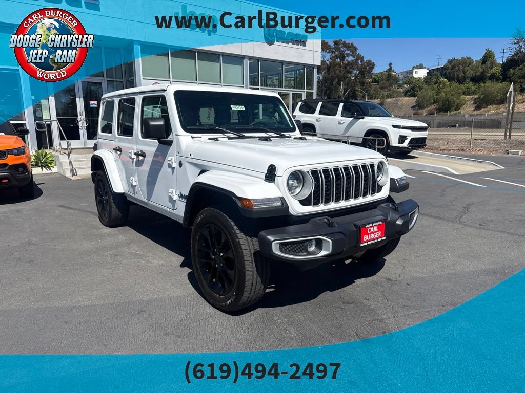 Certified 2025 Jeep Wrangler Unlimited Sahara w/ Safety Group