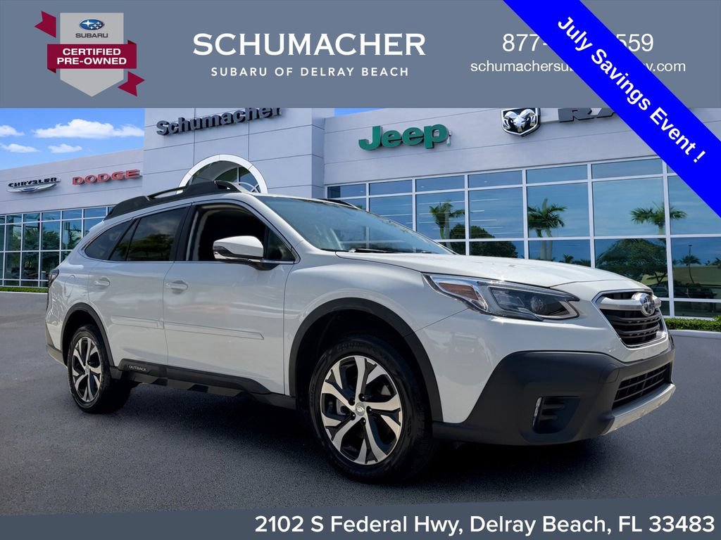 Certified 2021 Subaru Outback Limited