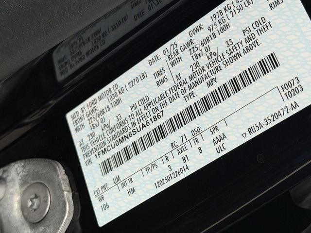 2025 Ford Escape ST-Line