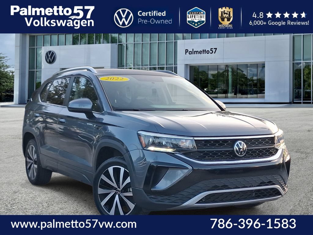 Certified 2022 Volkswagen Taos SE