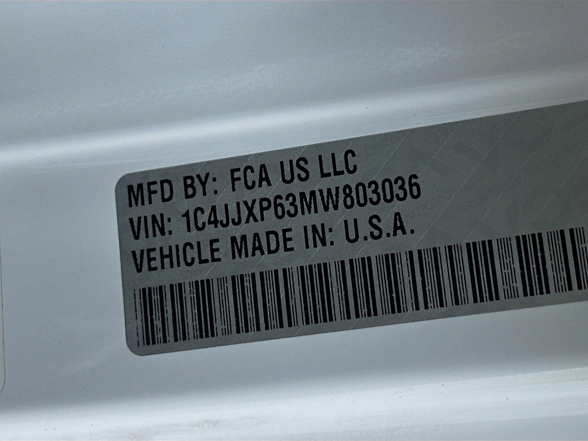 2021 Jeep Wrangler Sahara