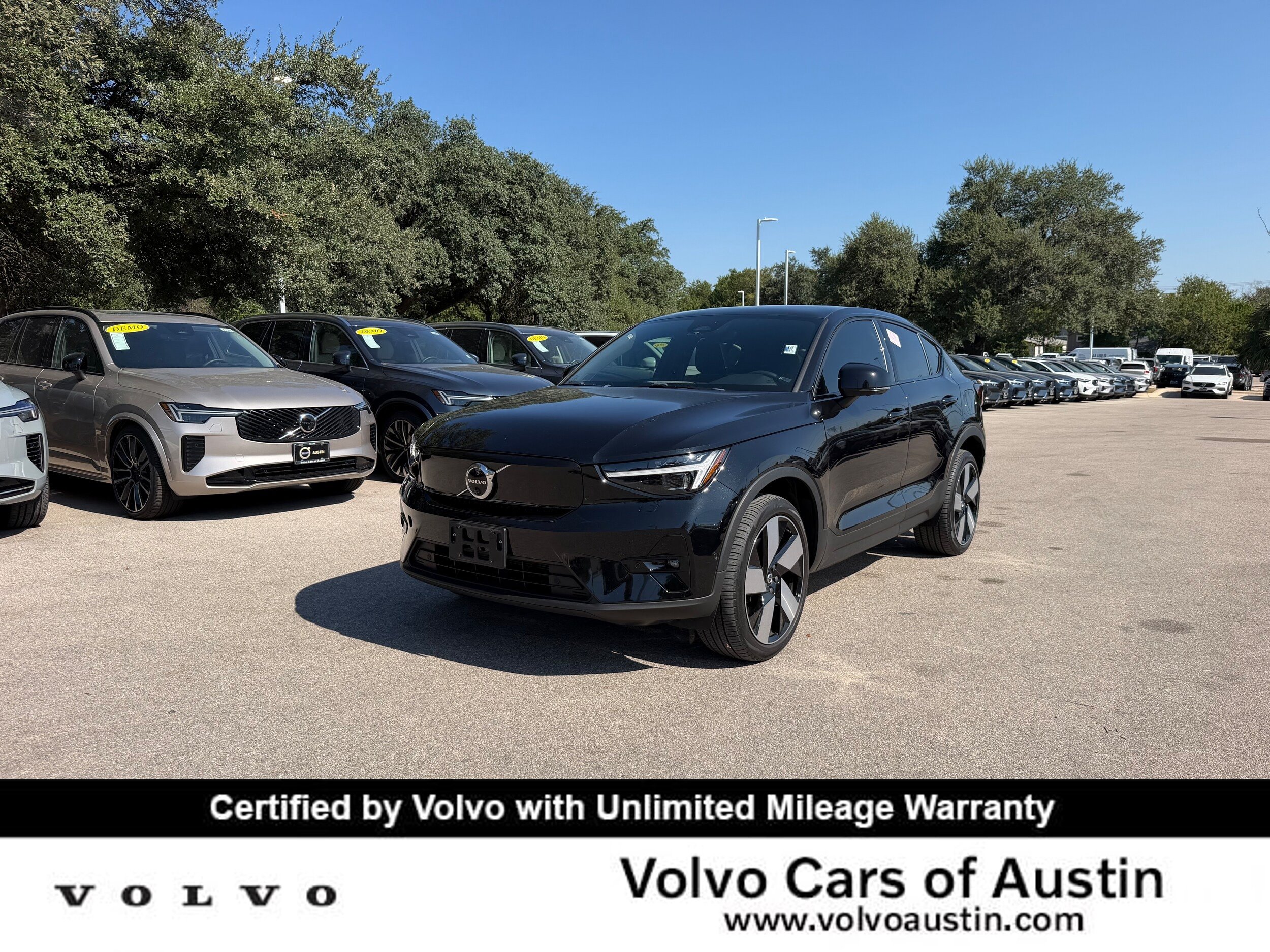 Certified 2023 Volvo C40 P8 Recharge Ultimate w/ Protection Package Premier
