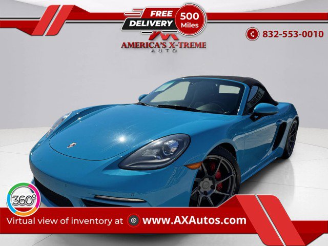Used 2018 Porsche 718 Boxster S